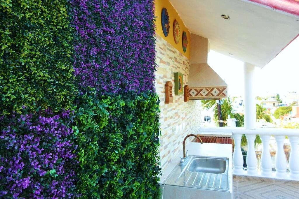 Апартаменты Casa El Quinto Elemento, Departamento Tierra! Исла-Мухерес Экстерьер фото